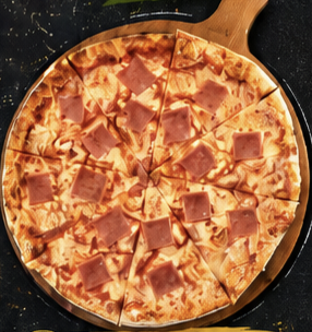 Ham &amp; Cheese Pizza